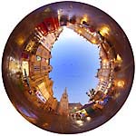 Market Place at Christmas